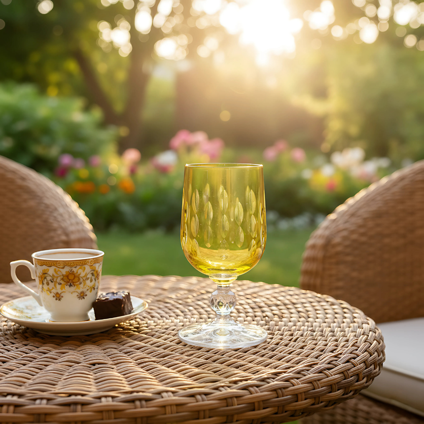 Bohemia Crystal Royal Kahve Yanı Su Bardağı - Margerie Crystal