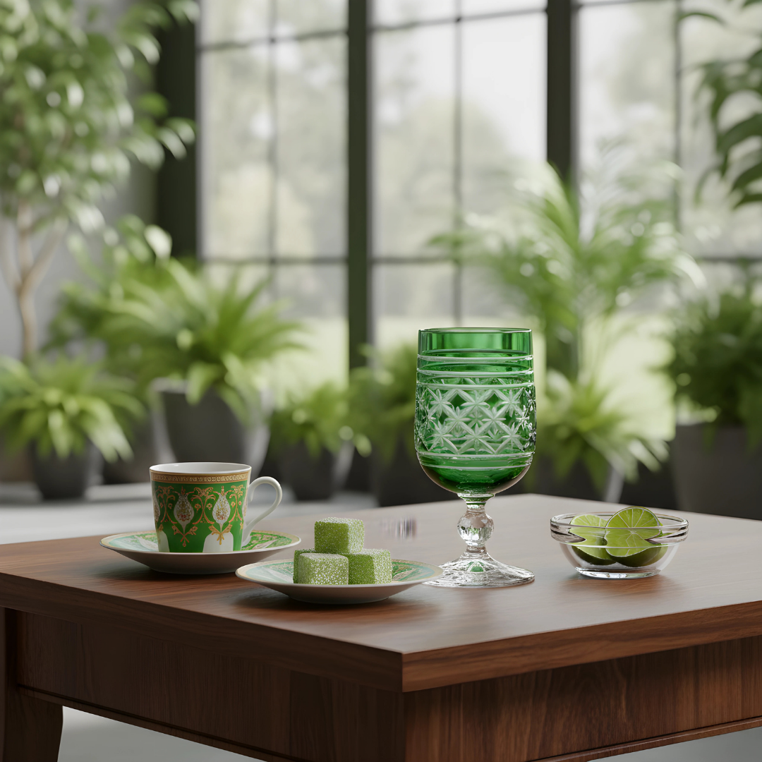 Bohemia Crystal Olia Kahve Yanı Su Bardağı - Margerie Crystal