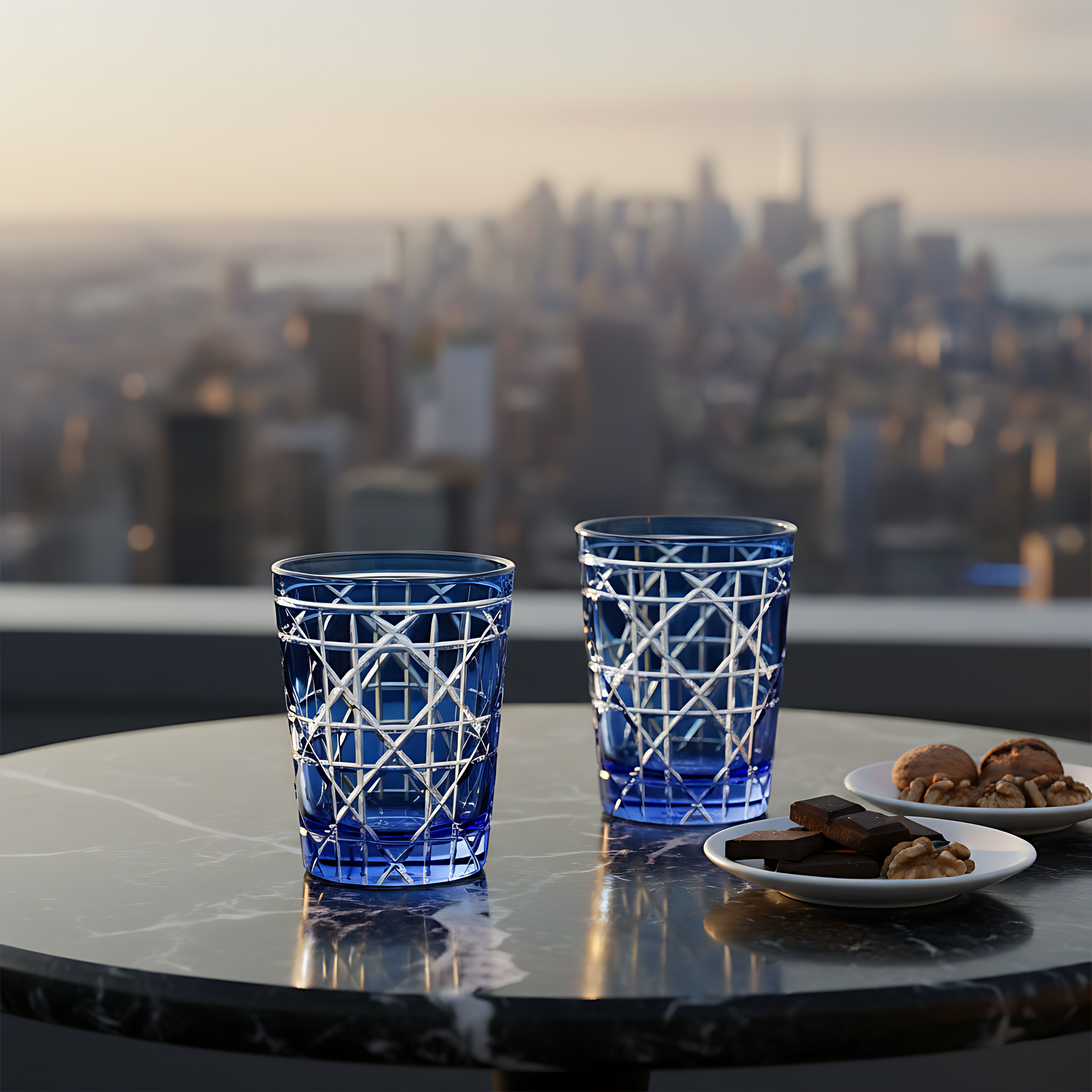 Gloria Cam Su Bardağı - Margerie Crystal