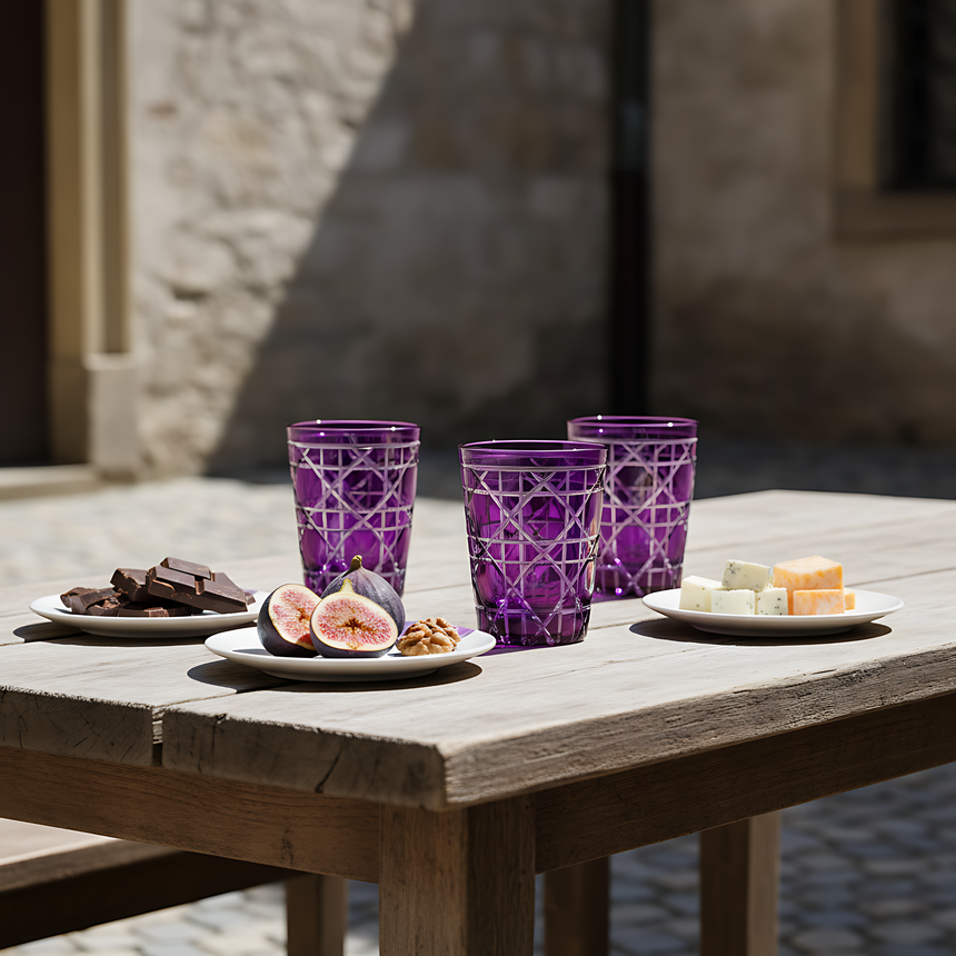 Gloria Cam Su Bardağı - Margerie Crystal