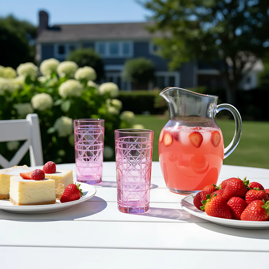 Gloria Cam Uzun Su Bardağı - Margerie Crystal