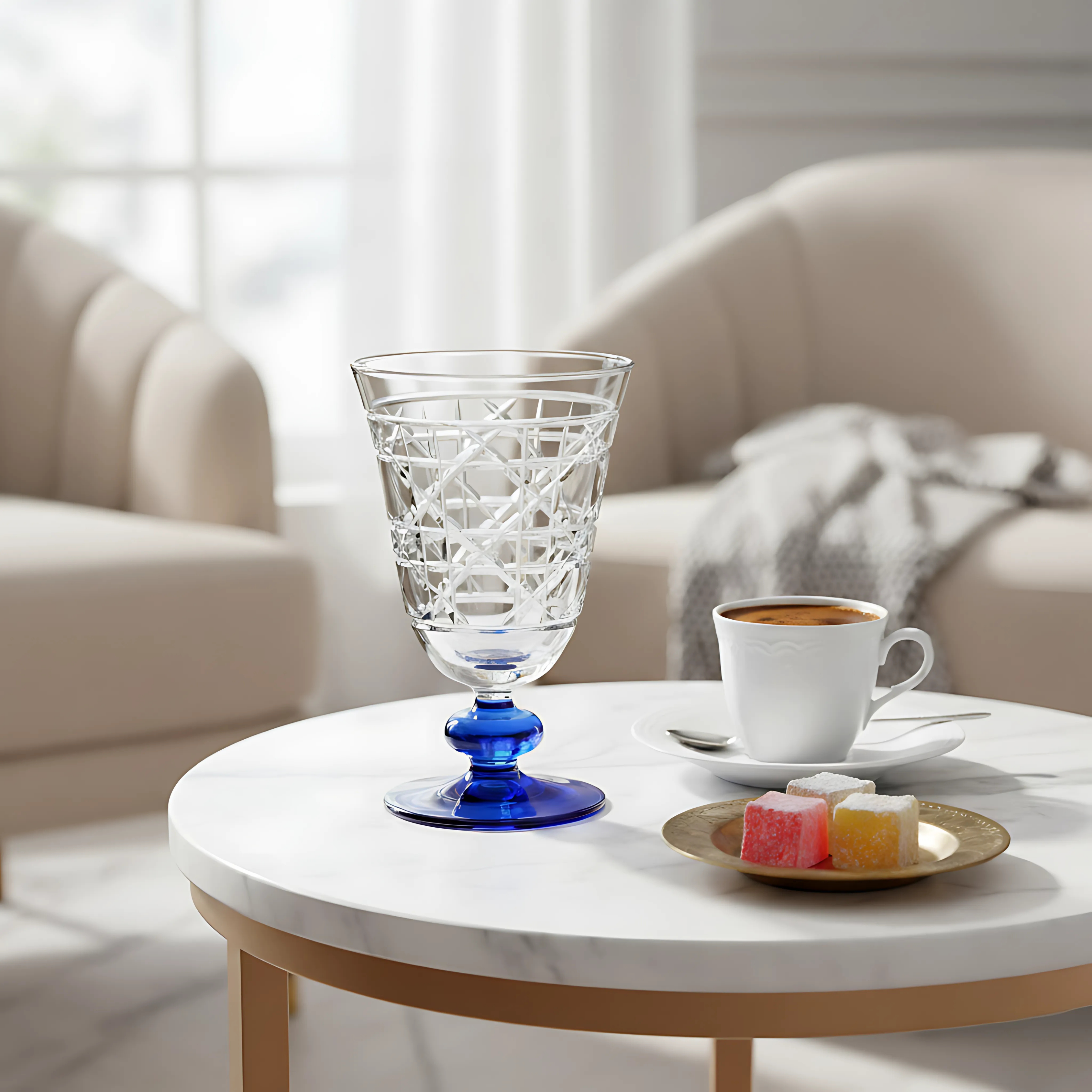 Gloria Hybrid Cam Kadeh - Margerie Crystal