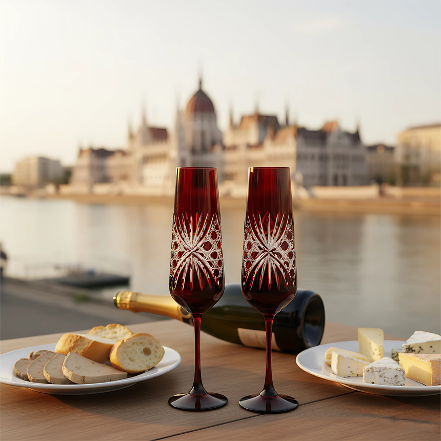 Éclat Kristal Flüt kadeh - Margerie Crystal