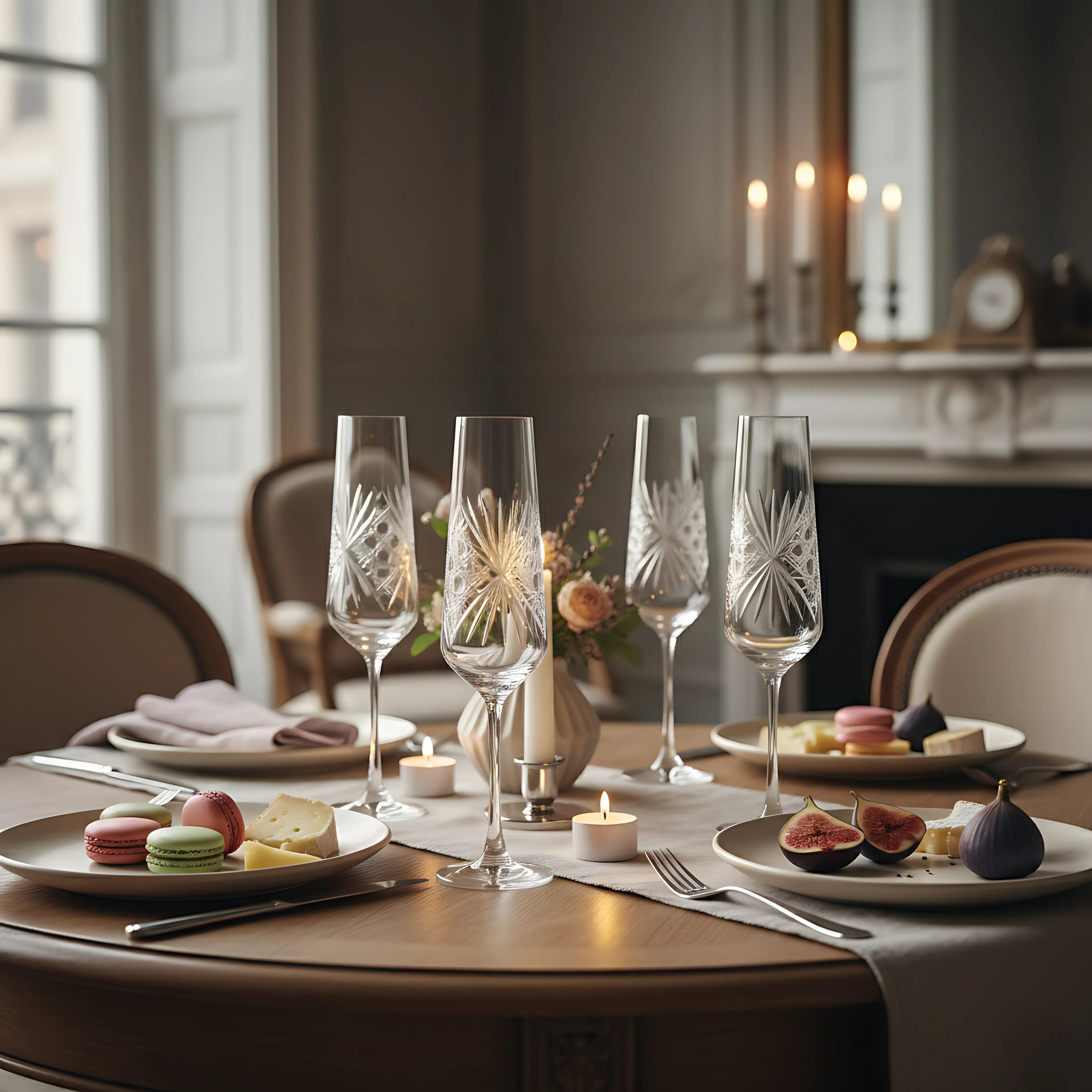 Éclat Kristal Flüt kadeh - Margerie Crystal