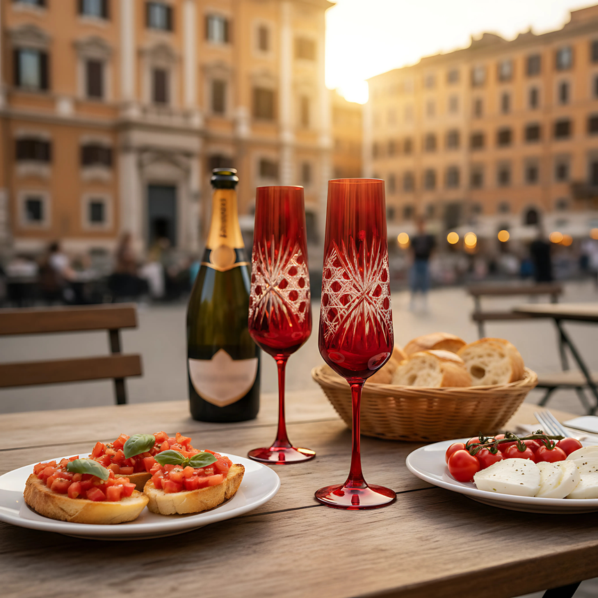 Éclat Kristal Flüt kadeh - Margerie Crystal