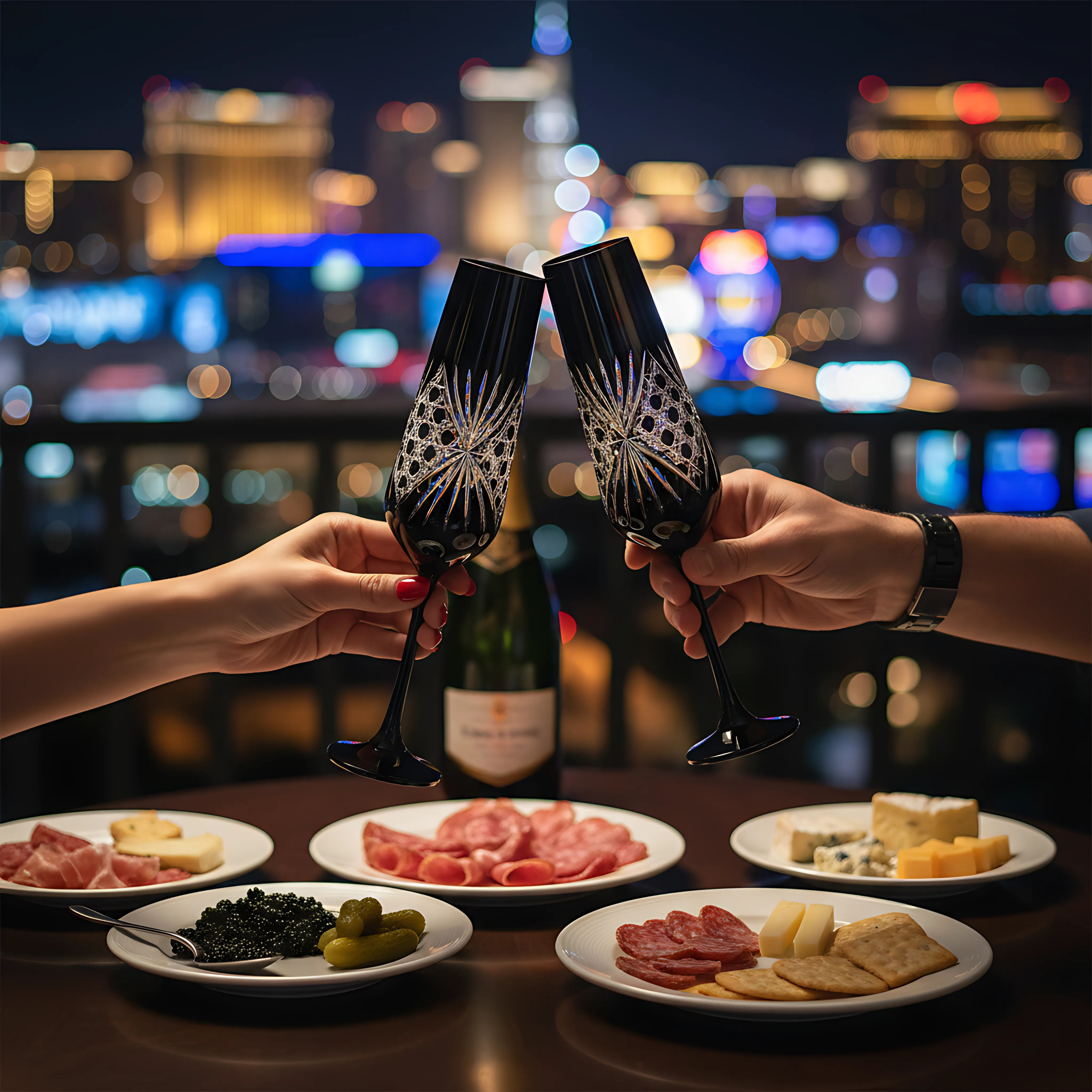 Éclat Kristal Flüt kadeh - Margerie Crystal