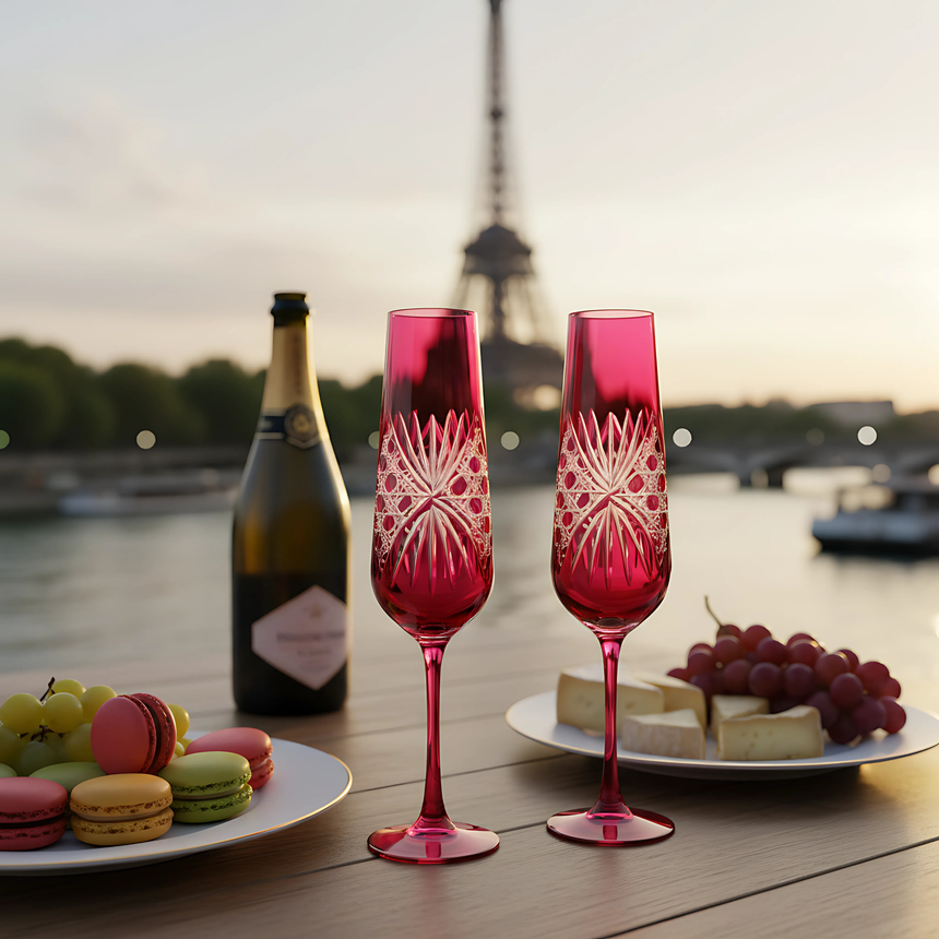 Éclat Kristal Flüt kadeh - Margerie Crystal