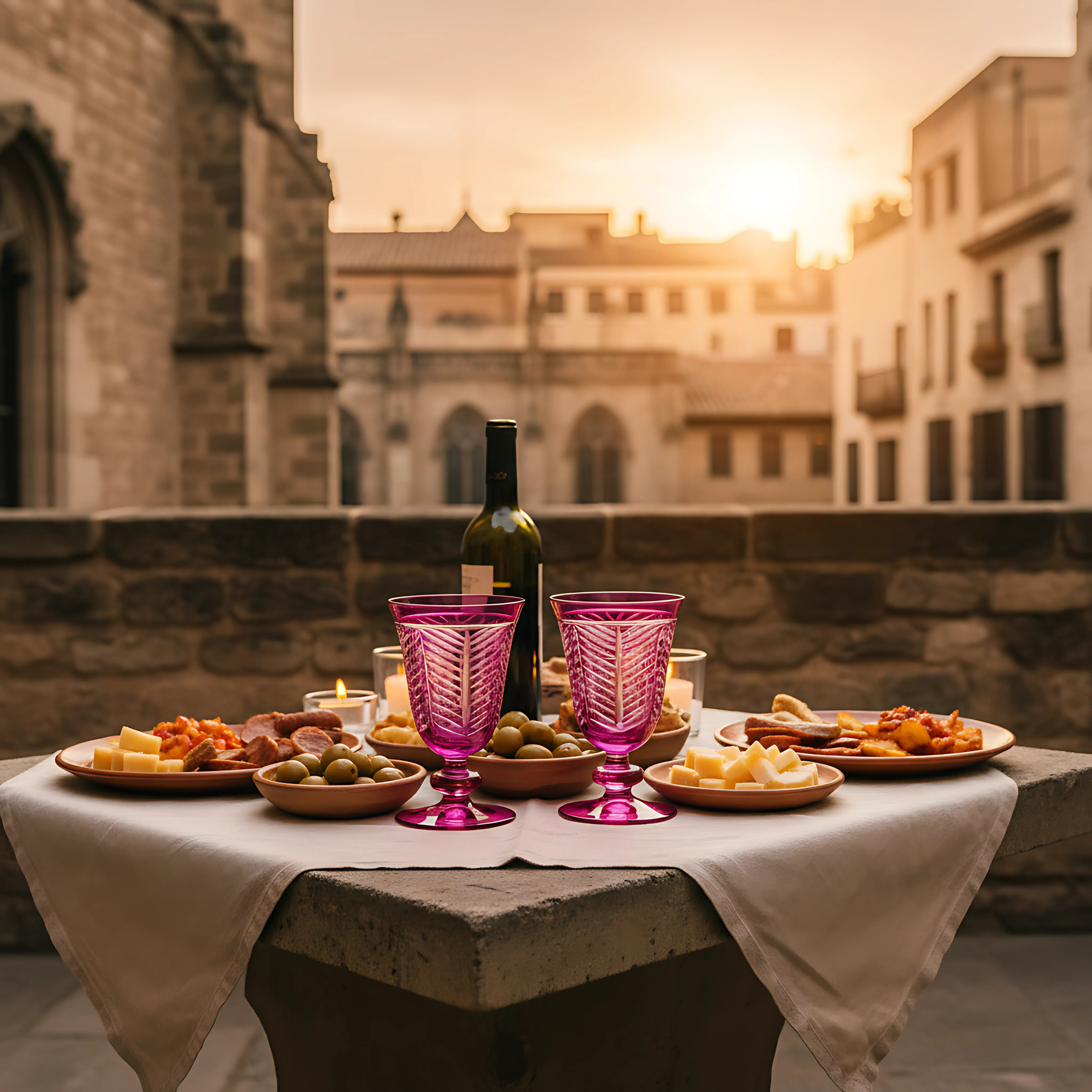 Lanza Cam Kadeh - Margerie Crystal