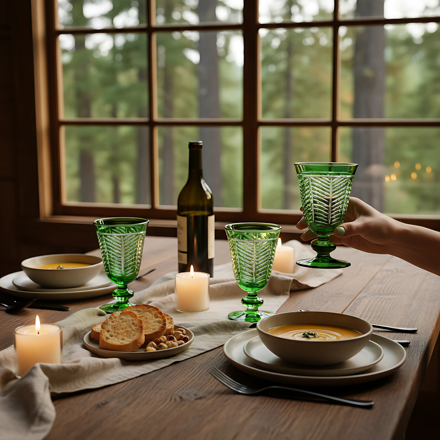 Lanza Cam Kadeh - Margerie Crystal