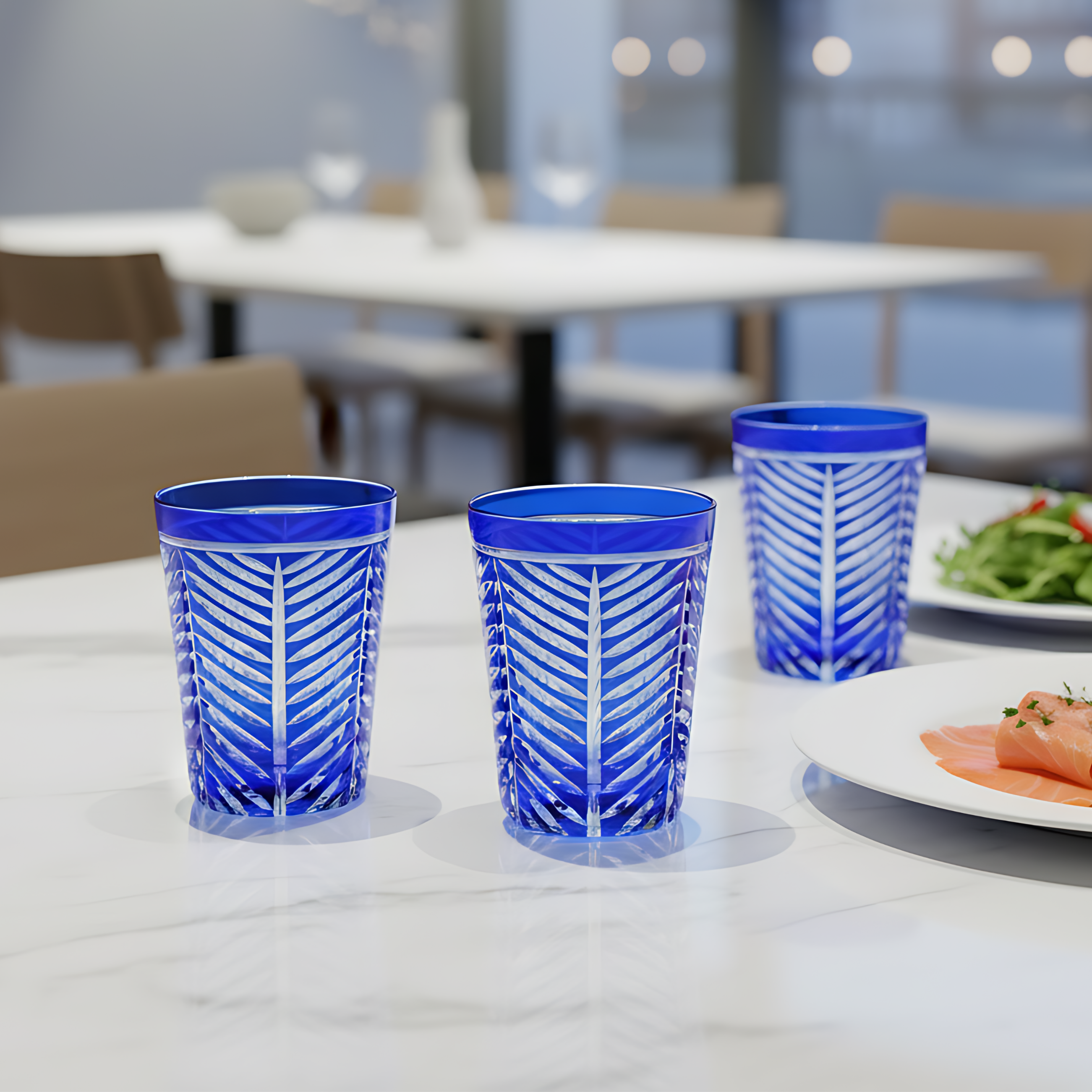 Lanza Cam Su Bardağı - Margerie Crystal