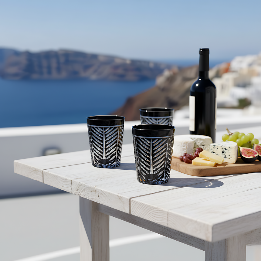 Lanza Cam Su Bardağı - Margerie Crystal