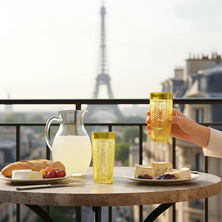 Lanza Cam Su Bardağı - Margerie Crystal