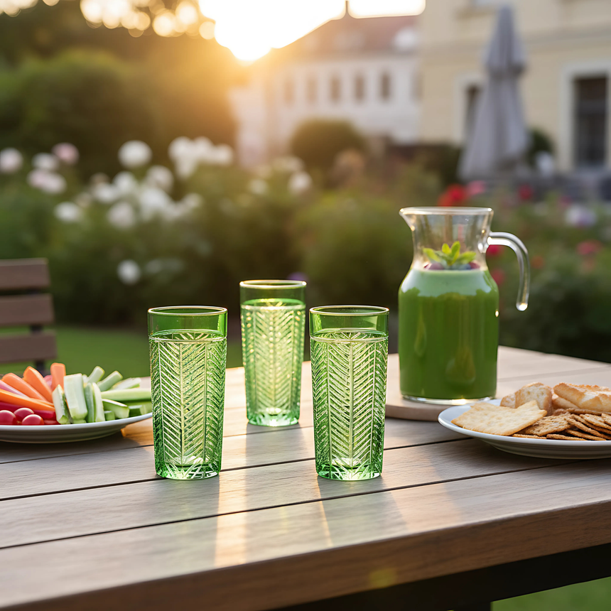 Lanza Cam Su Bardağı - Margerie Crystal