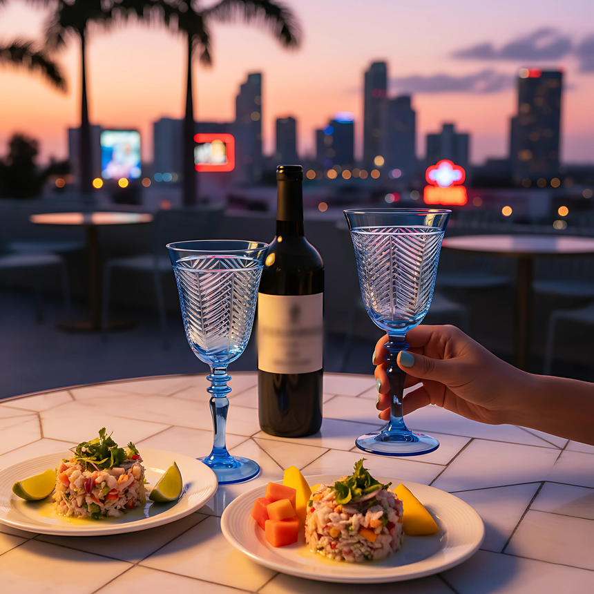 Lanza Cam Kadeh - Margerie Crystal