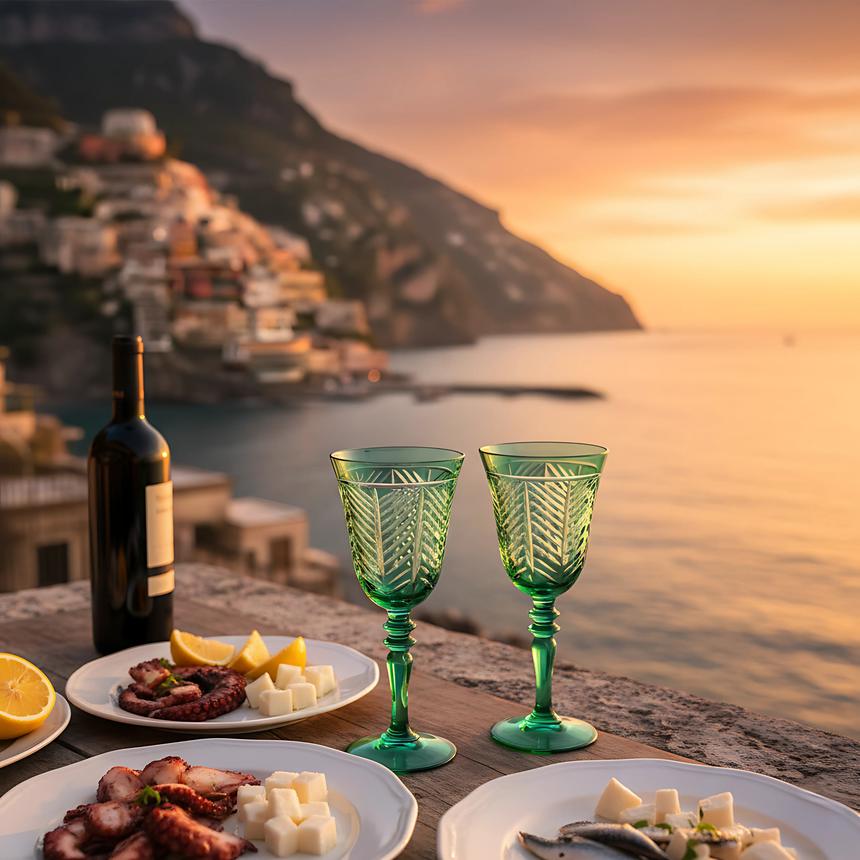 Lanza Cam Kadeh - Margerie Crystal