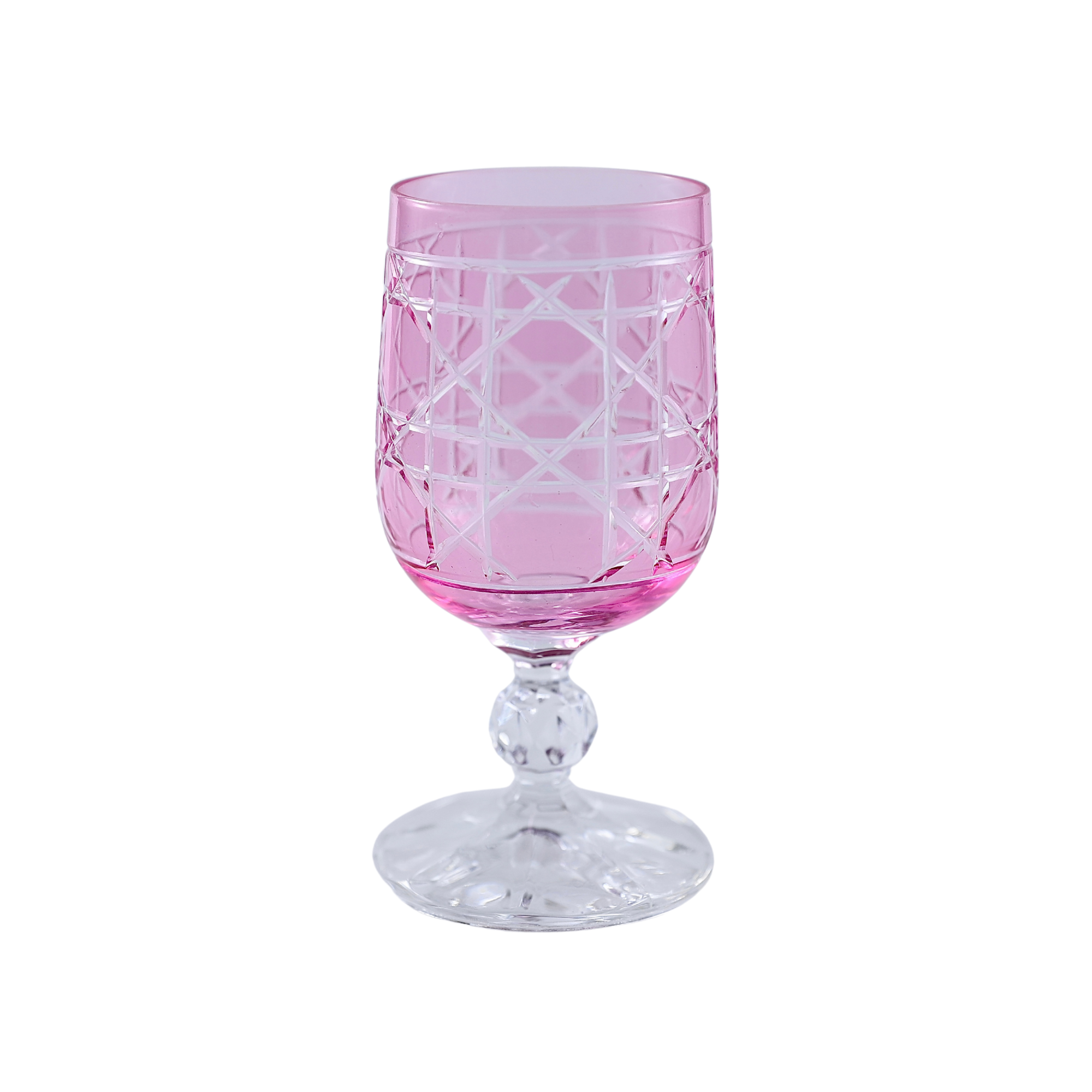 6 Renk Bohemia Crystal Gloria Kahve Yanı Su Bardağı 135ml (6'lı Set) - Margerie Crystal