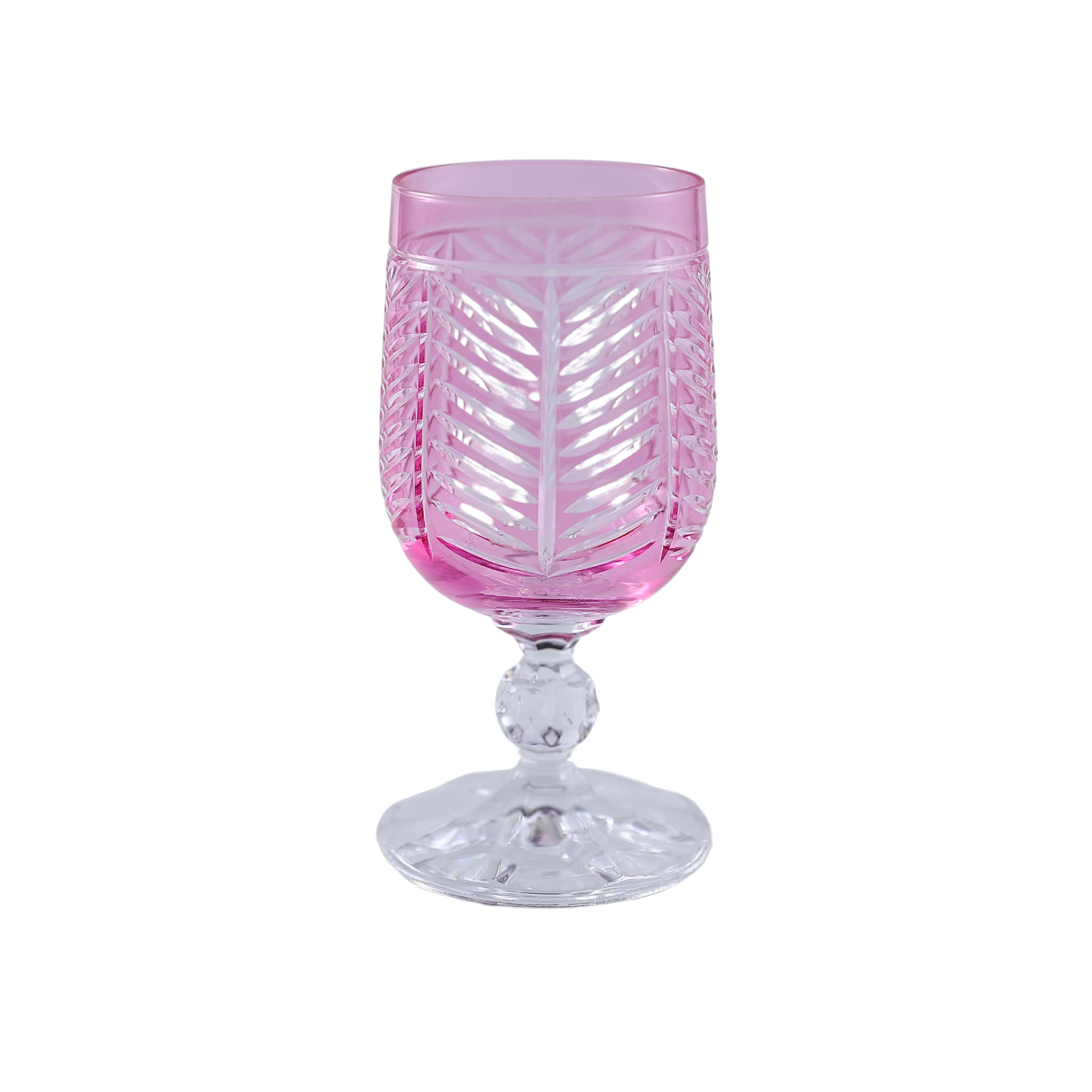 6 Renk Bohemia Crystal Lanza Kahve Yanı Su Bardağı 135ml (6'lı Set) - Margerie Crystal