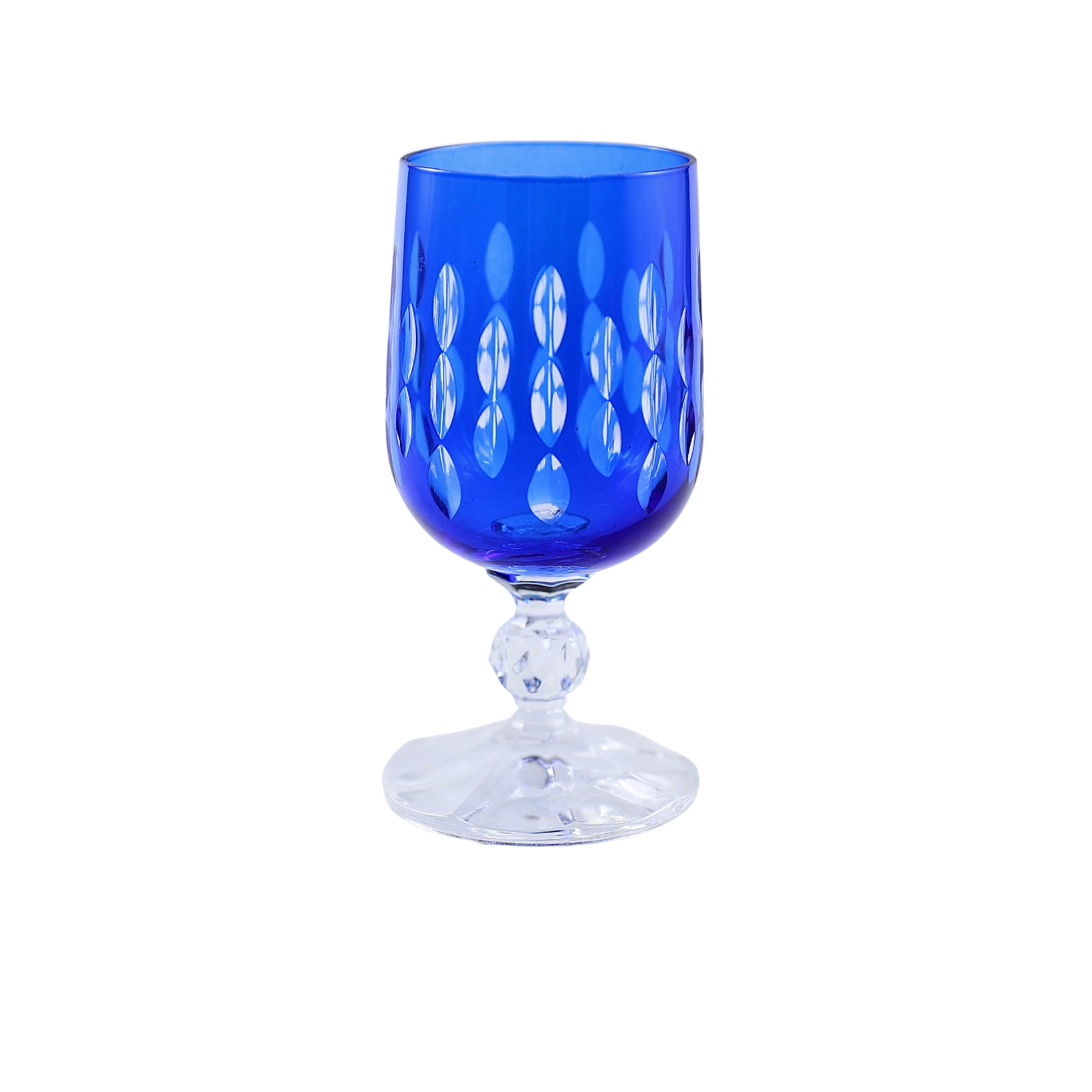 6 Renk Bohemia Crystal Royal Kahve Yanı Su Bardağı 135ml (6'lı Set) - Margerie Crystal