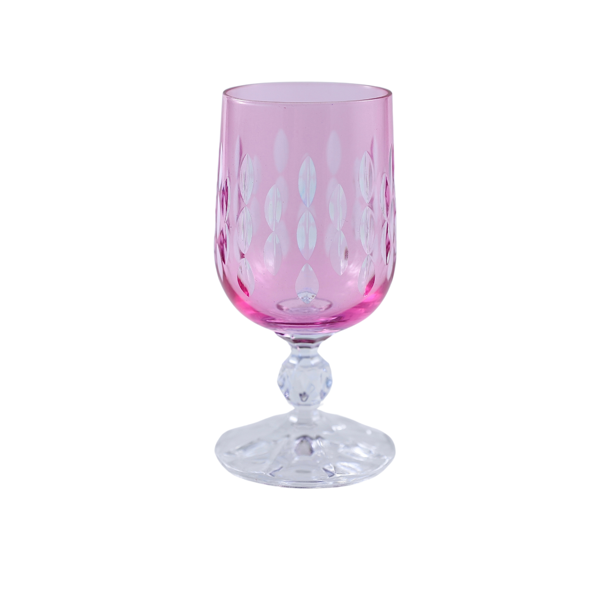 6 Renk Bohemia Crystal Royal Kahve Yanı Su Bardağı 135ml (6'lı Set) - Margerie Crystal