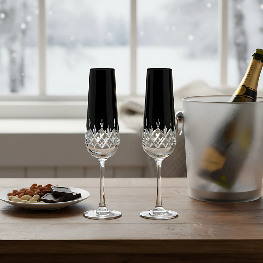 Aria Kristal Flüt Kadeh - Margerie Crystal