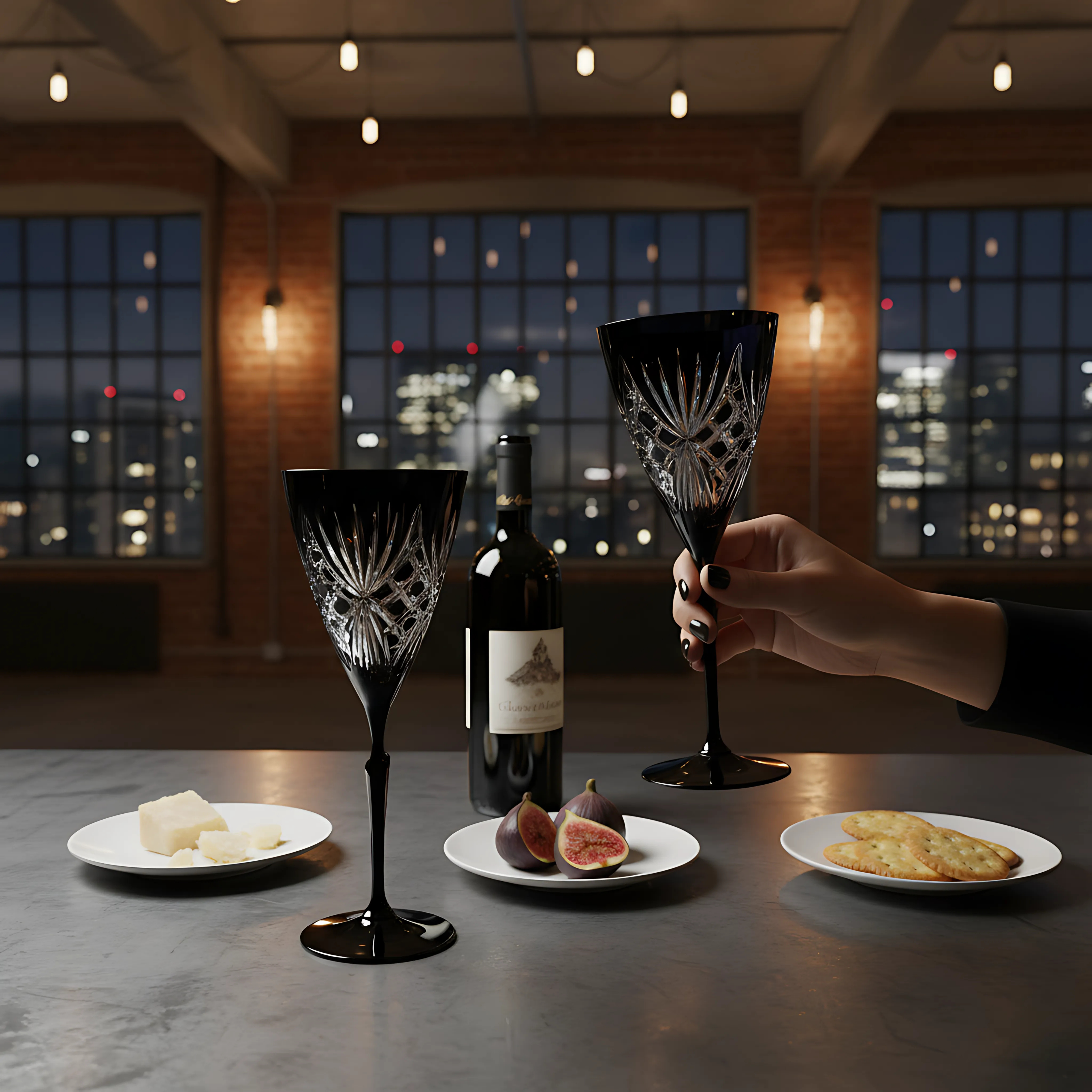 Éclat Kristal Kadeh - Margerie Crystal