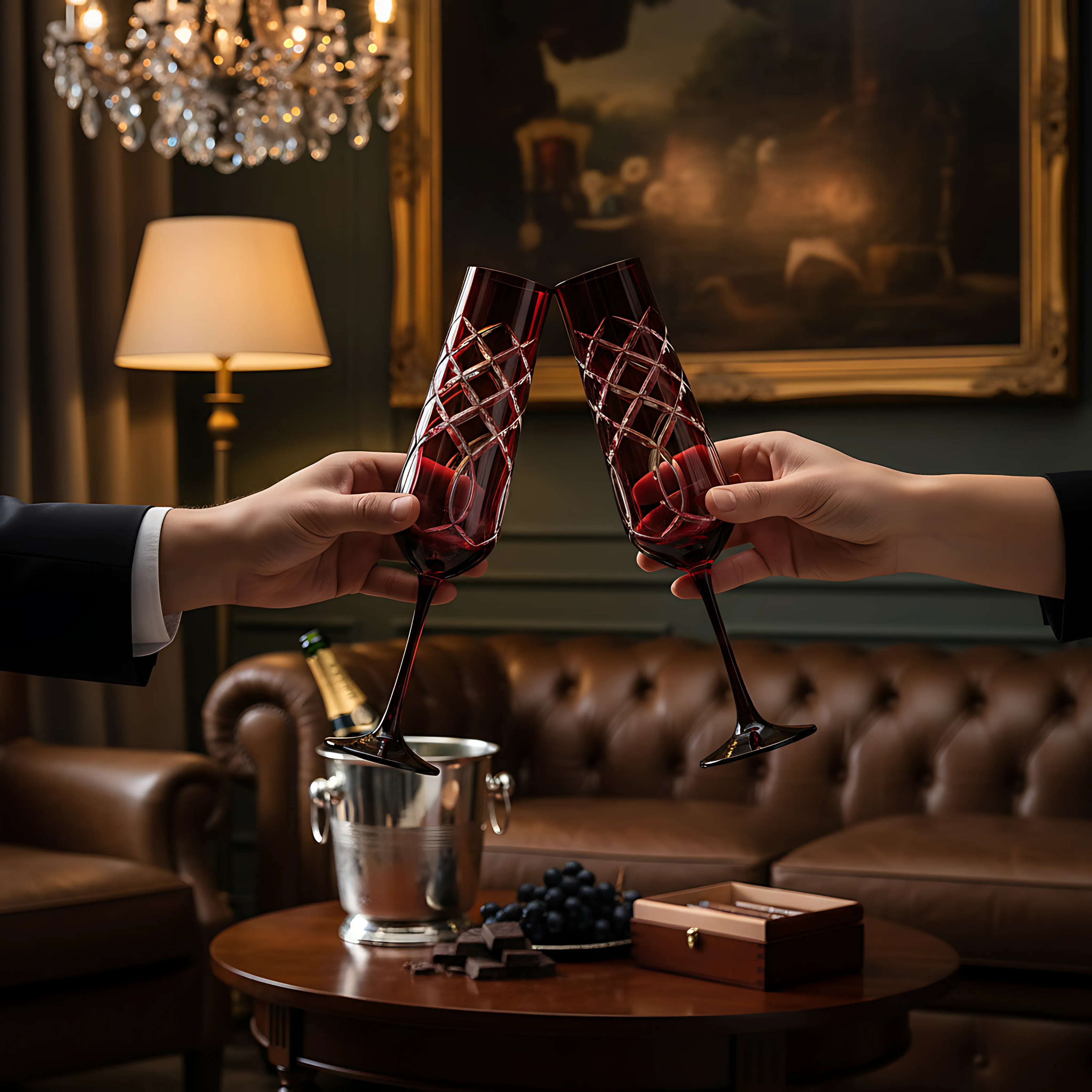 Heritage Kristal Flüt Kadeh - Margerie Crystal