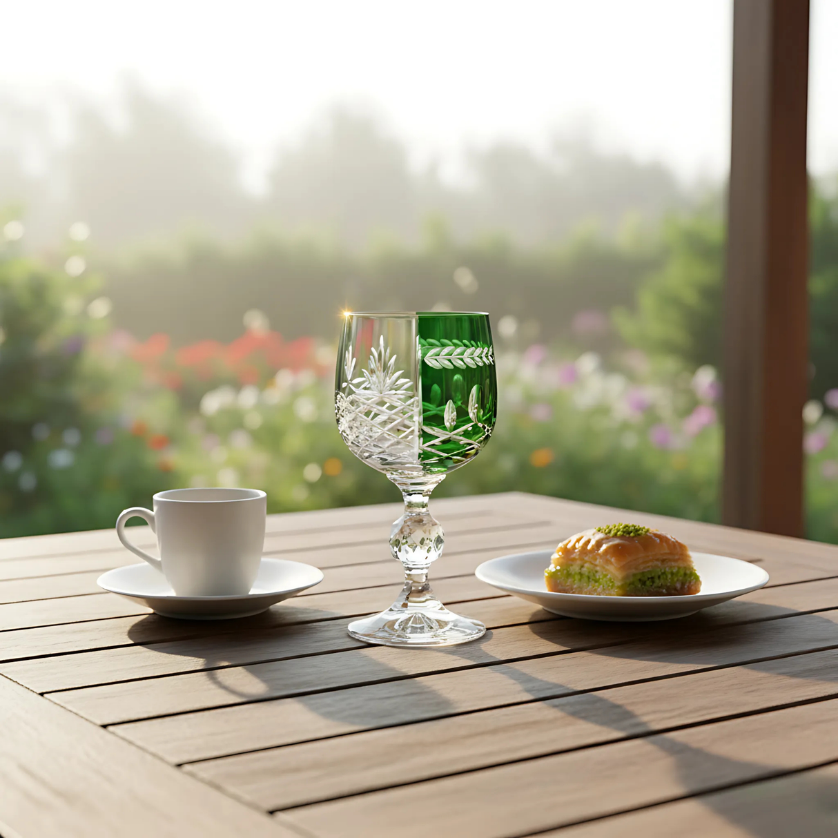 Bohemia Crystal Hybrid Kahve Yanı Su Bardağı
