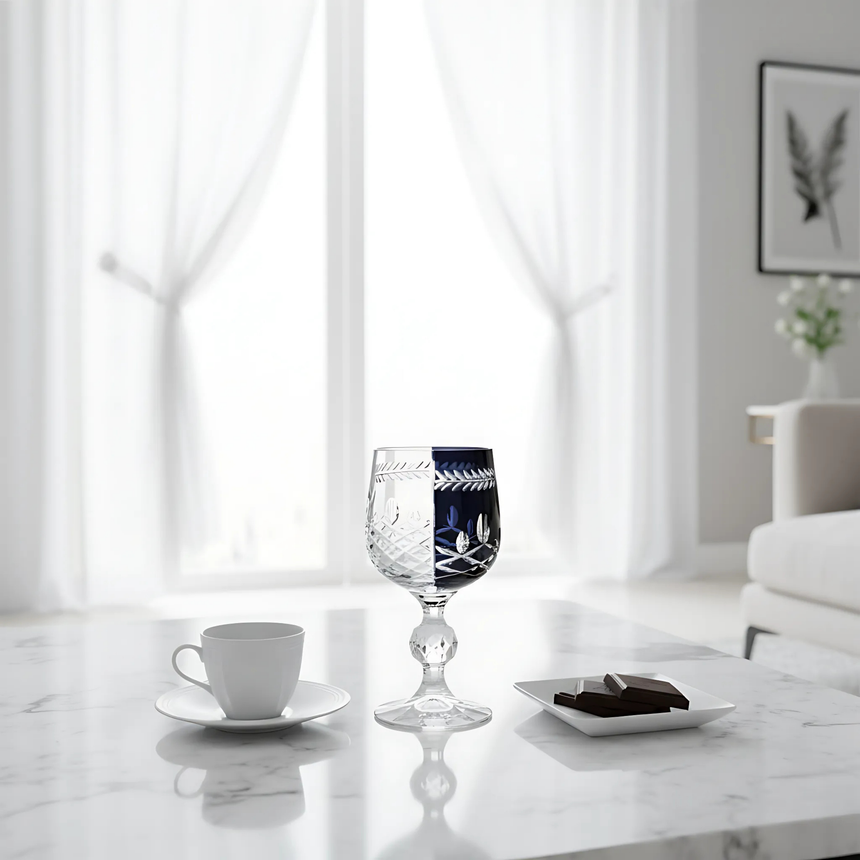 Bohemia Crystal Hybrid Kahve Yanı Su Bardağı - Margerie Crystal