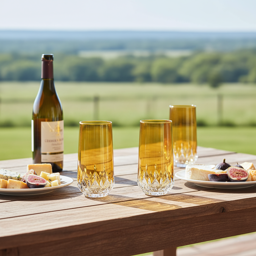 Aria Cam Uzun Su Bardağı - Margerie Crystal