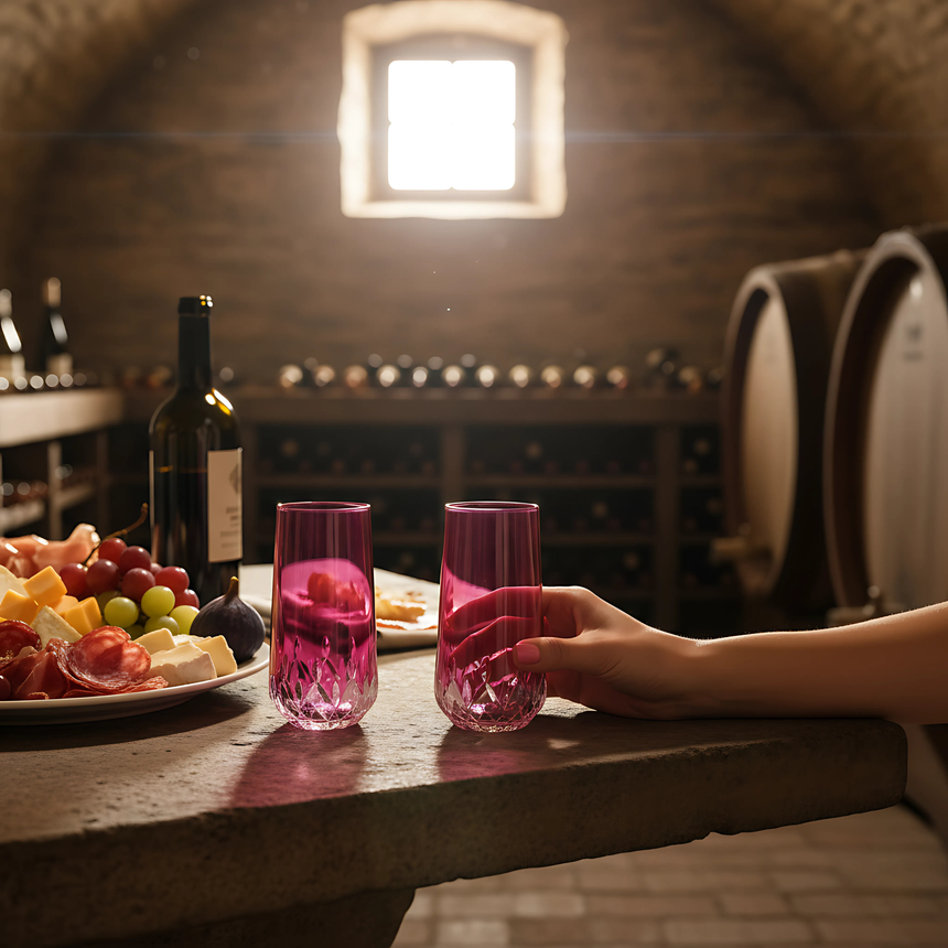 Aria Cam Uzun Su Bardağı - Margerie Crystal