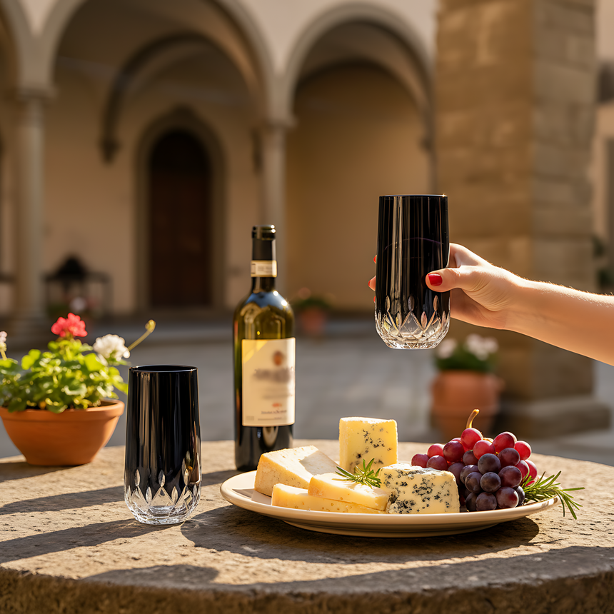 Aria Cam Uzun Su Bardağı - Margerie Crystal