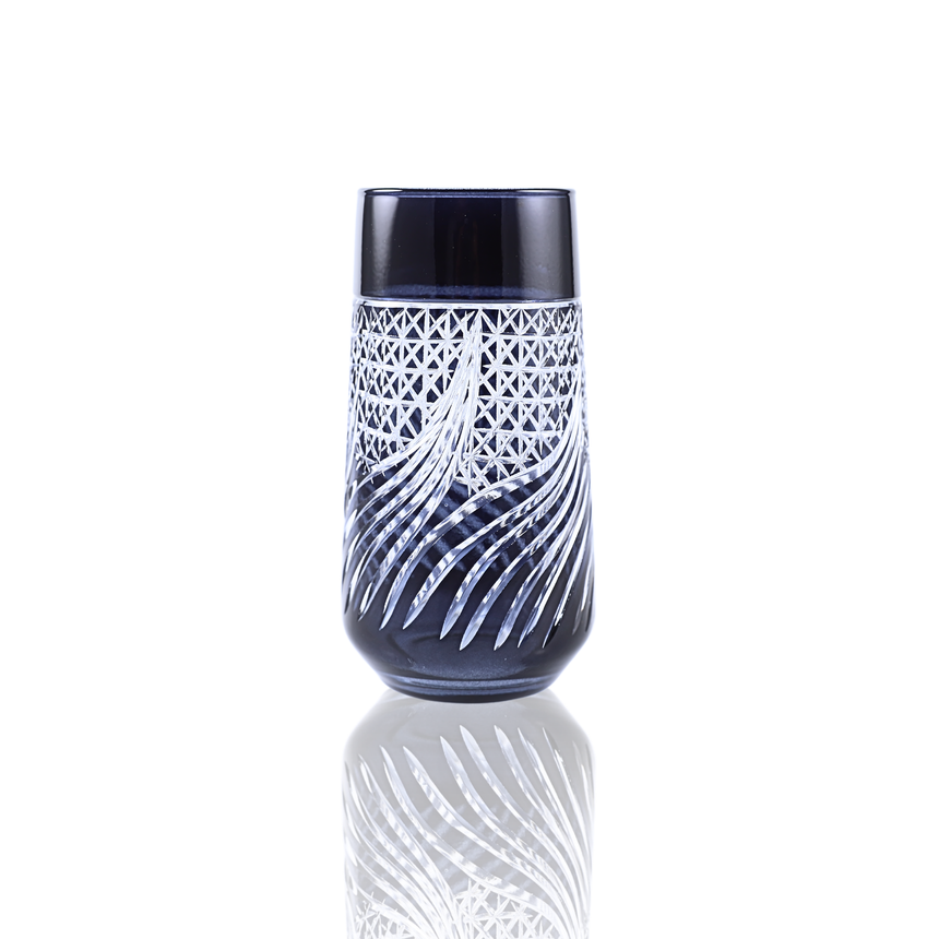 Aurora Cam Uzun Su Bardağı - Margerie Crystal