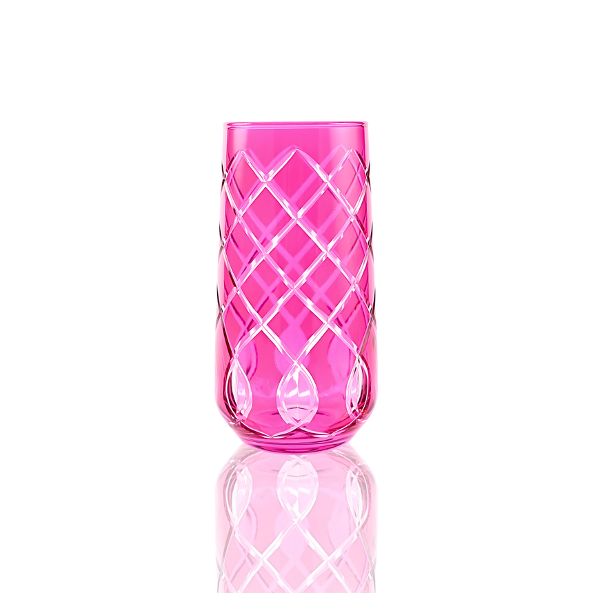 Heritage Cam Uzun Su Bardağı - Margerie Crystal