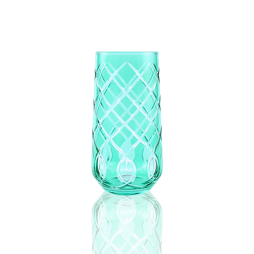 Heritage Cam Uzun Su Bardağı - Margerie Crystal