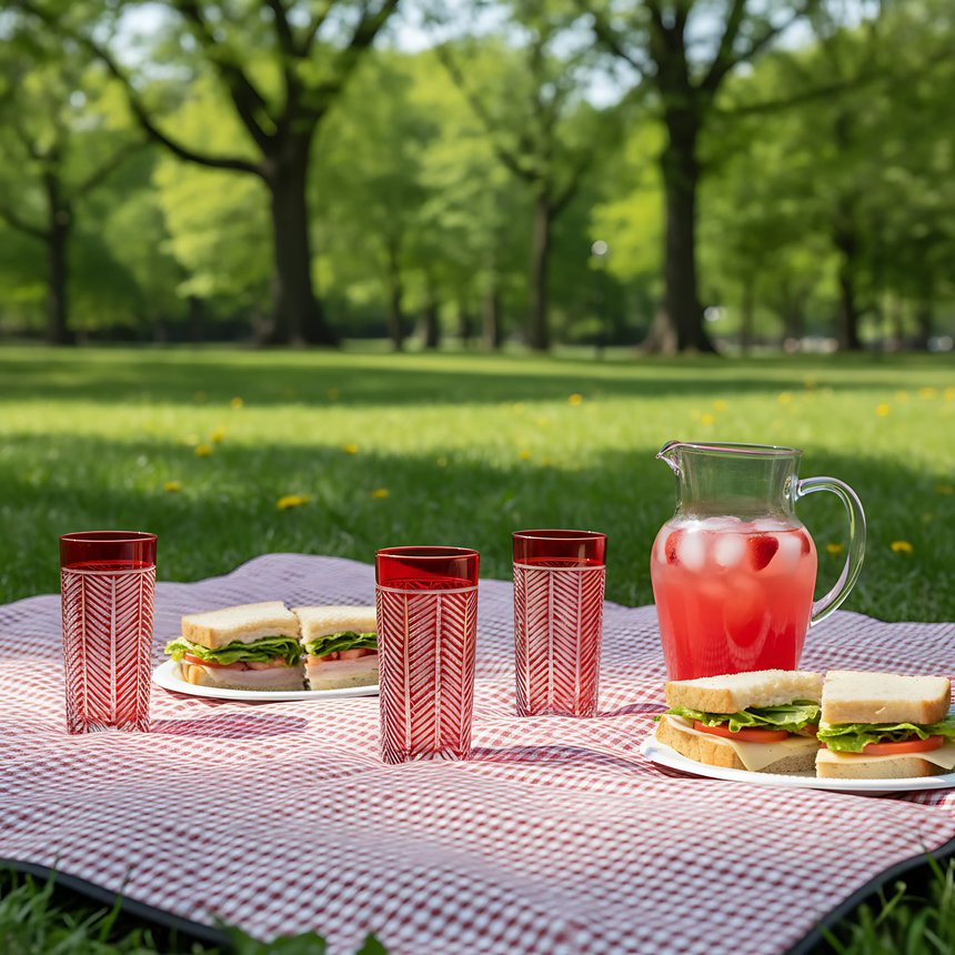 Lanza Cam Su Bardağı - Margerie Crystal