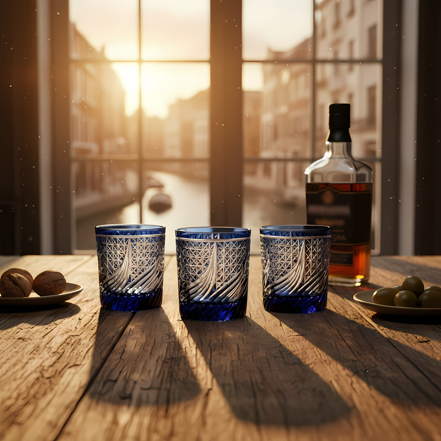 Aurora Cam Su Bardağı - Margerie Crystal