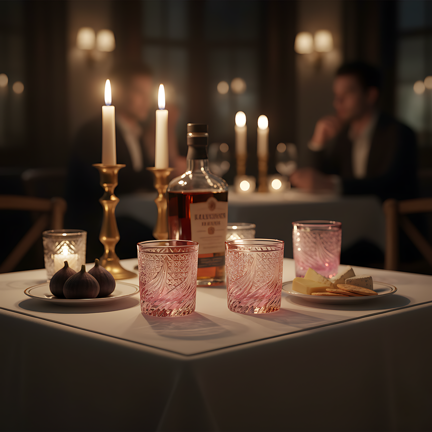 Aurora Cam Su Bardağı - Margerie Crystal