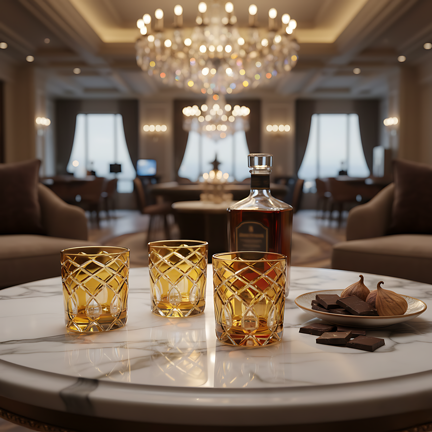 Heritage Cam Su Bardağı - Margerie Crystal