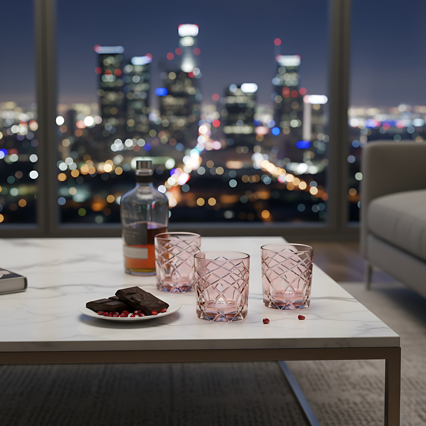 Heritage Cam Su Bardağı - Margerie Crystal