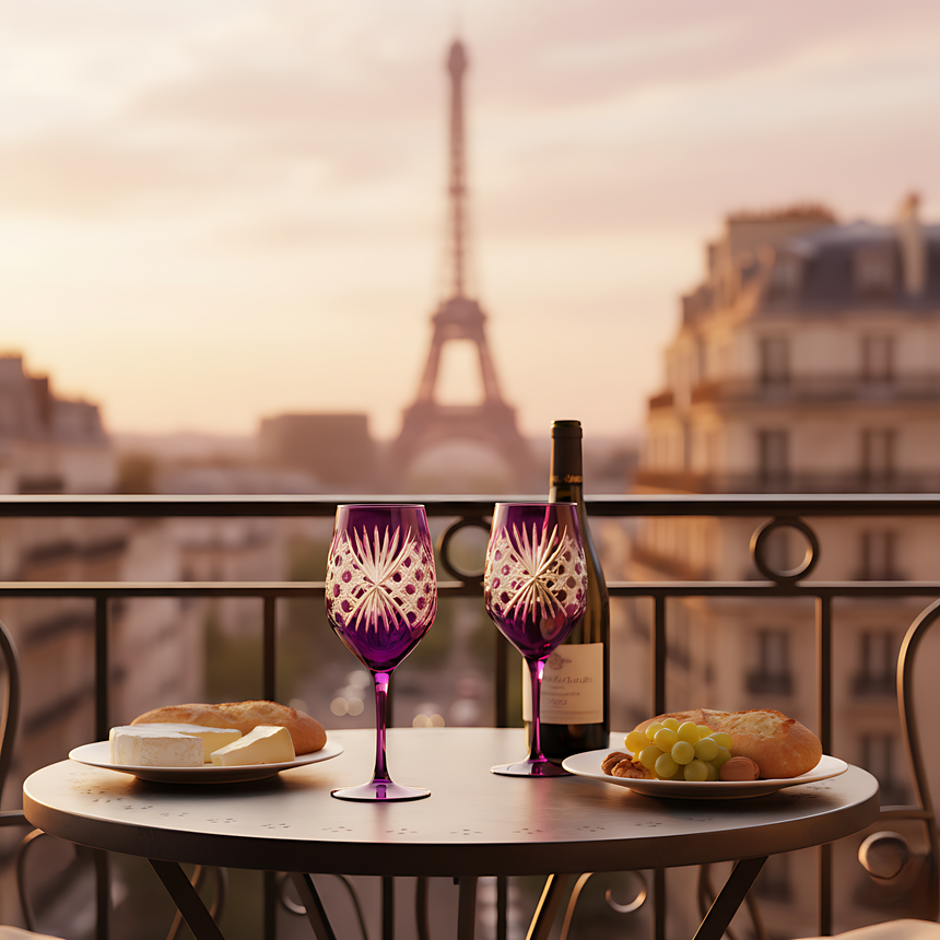 Éclat Cam Kadeh - Margerie Crystal