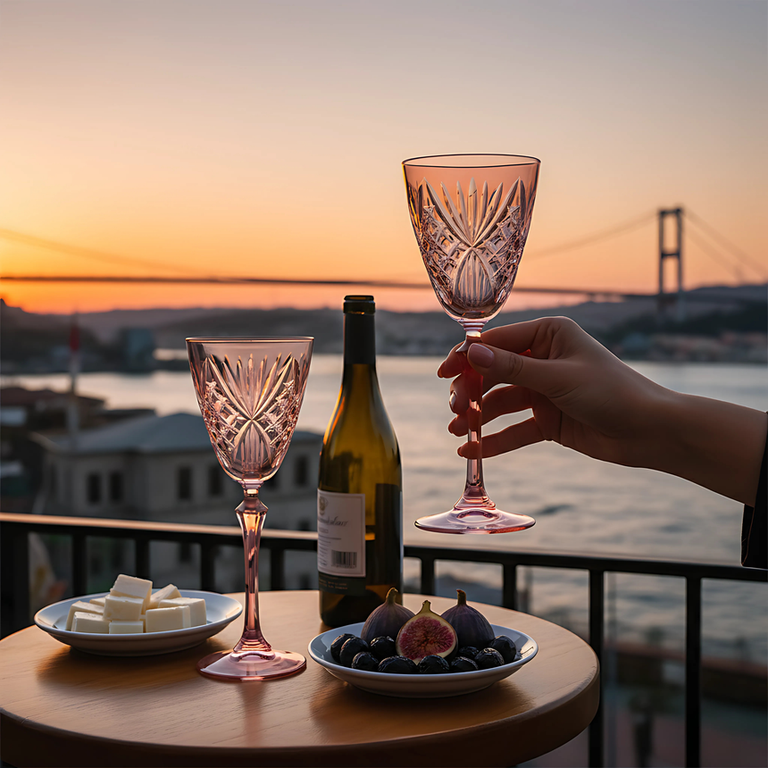 Éclat Cam Kadeh - Margerie Crystal