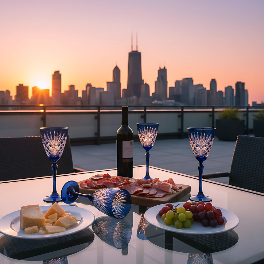 Éclat Cam Kadeh - Margerie Crystal