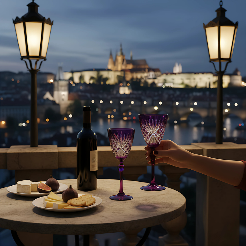 Éclat Cam Kadeh - Margerie Crystal