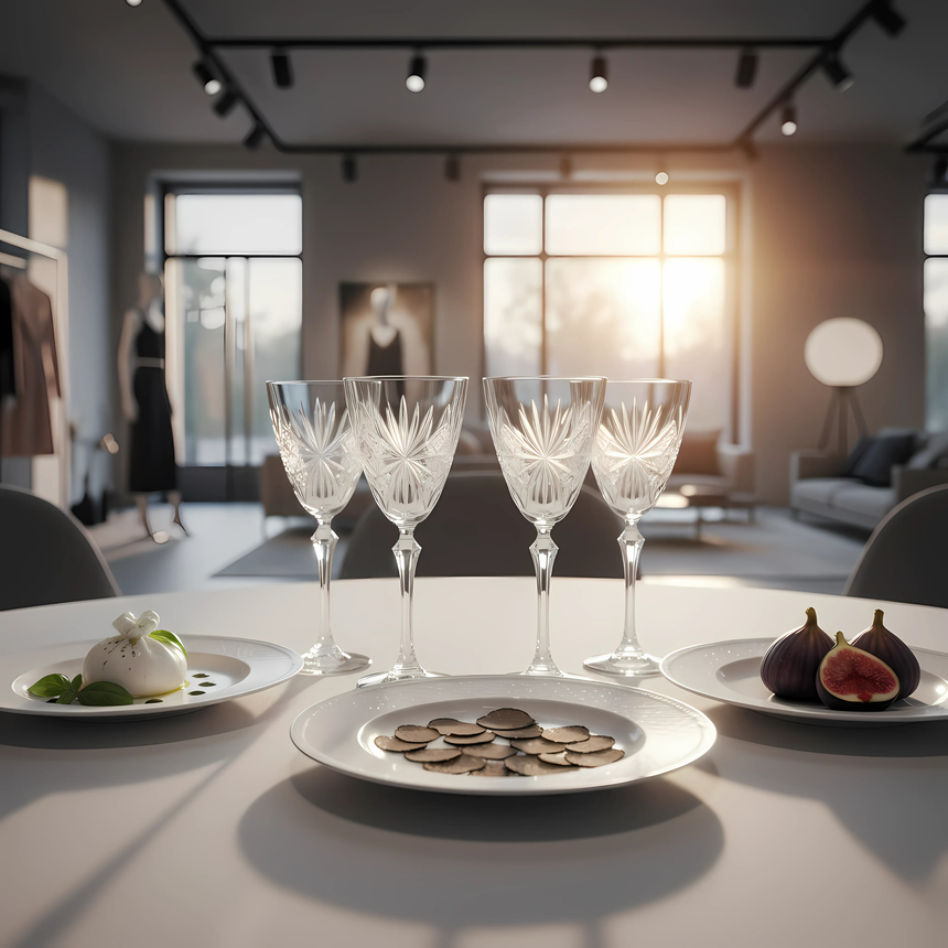 Éclat Cam Kadeh - Margerie Crystal