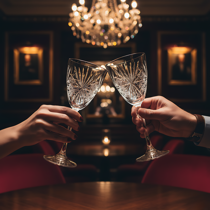 Éclat Cam Kadeh - Margerie Crystal