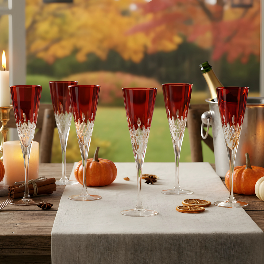 Aria Flüt Cam Kadeh - Margerie Crystal