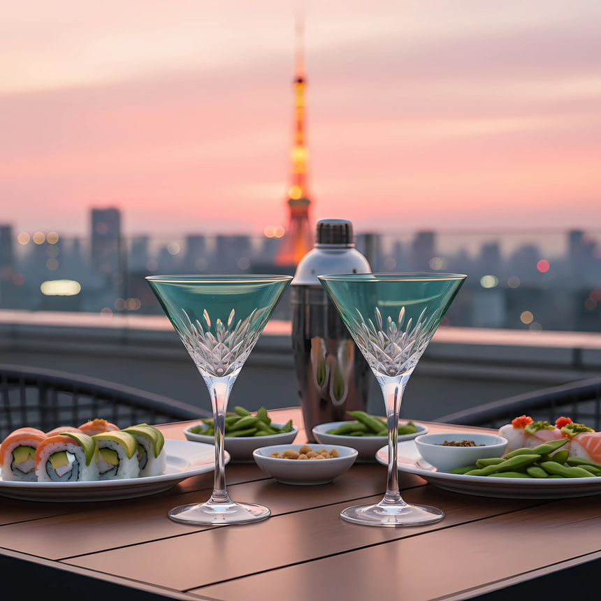 Aria Cam Kokteyl Bardağı - Margerie Crystal