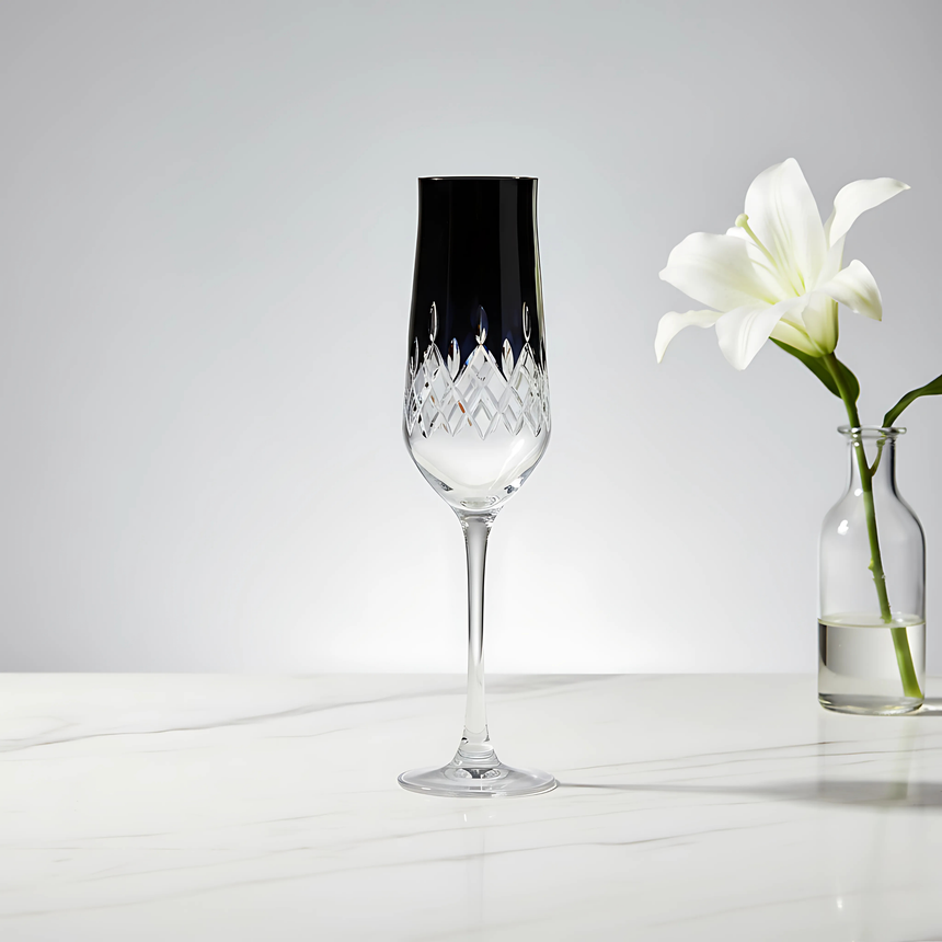 Aria Kristal Flüt Kadeh - Margerie Crystal