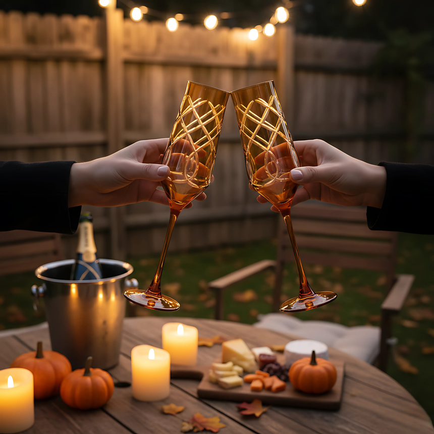 Heritage Kristal Flüt Kadeh - Margerie Crystal