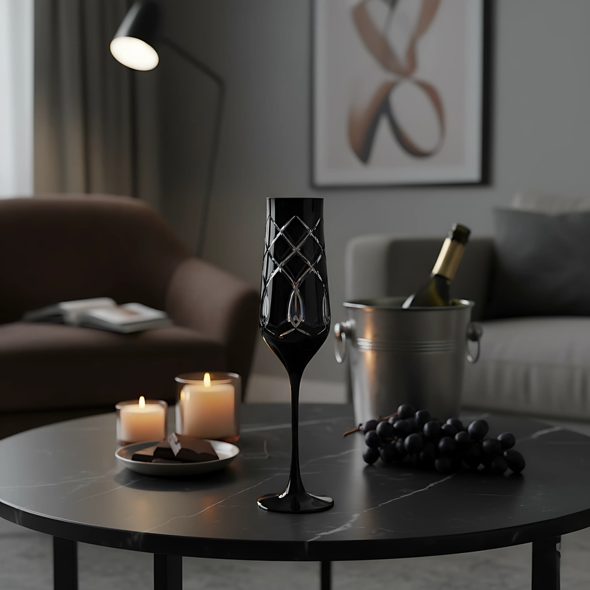 Heritage Kristal Flüt Kadeh - Margerie Crystal